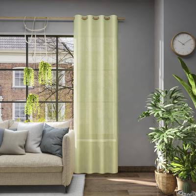 Vorhang NEUTEX FOR YOU "Libre-ECO", grün, B:142cm H:265cm, Jacquard, Polyester, Gardinen, Breite 142 cm, nach Maß Image