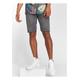 Stoffhose JUST RHYSE "Just Rhyse Herren Jeans Shorts" Gr. L, US-Größen, grau (grey) Herren Hosen Stoffhosen