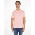 T-Shirt TOMMY JEANS "TJM REG CORP TEE EXT" Gr. L, pink (ballet pink) Herren Shirts T-Shirts