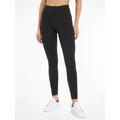 Funktionsleggings TOMMY HILFIGER SPORT "ESS RW MINI CORP LEGGING" Gr. M (38), N-Gr, schwarz (black) Damen Hosen Yogahosen