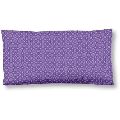 Kissenhülle HIP "Vitori", lila (violett), B:80cm L:40cm, Satin, Baumwolle, Obermaterial: 100% Baumwolle, Kissenbezüge, Baumwolle, Mako-Satin, 40x80, 1 Stück, Reißverschluss, Vitori, Lila Image