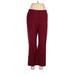 The Limited Dress Pants - Mid/Reg Rise: Red Bottoms - Women's Size 8