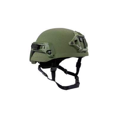 Custom Armor Group 501 Mid Cut Fully Loaded Level IIIA Advanced Combat Helmet OD Green Medium CAG-501-MC-FL-MD-OD