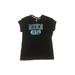 Nike Active T-Shirt: Black Solid Sporting & Activewear - Kids Boy's Size Large