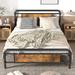 Williston Forge Jas Bed Frame w/ Headboard, Heavy Platform Bed Frame w/ Strong Foundation, Easy Assembly | 39.4 H x 82.3 W x 76.5 D in | Wayfair