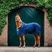 Horseware Autumn Cooler - 84 - Navy/Navy Silver - Smartpak