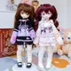 1/6 1/4 1/3 BJD Doll Clothes Cute Cat small bell Sweater Hoodie Jacket for Big 1/6 Yosd 60 30cm