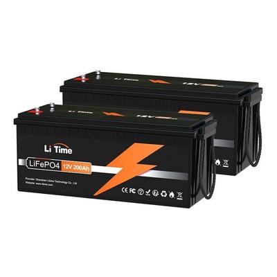 12V 200Ah Batterie LiFePO4 Akku mit 100A bms, 2560Wh Deep Cycle Lithium Batterie, 4000-15000 Zyklen Image