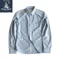 SauceZhan Camicia vintage originale Camicia in cotone Camicia da uomo slim Camicie da uomo camicia da uomo a maniche lunghe in tessuto Oxford da uomo