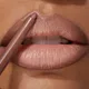 Matte Lipliner Pencil Sexy Nude Pink Red Contour Tint Lipstick Waterproof Lasting Non-stick Cup