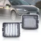 2PCS LED Front Under Side Mirror Puddle Light For Mondeo MK4 MK5 07-14 Ford Focus 12-14 C-MAX 03-10