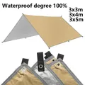 Outdoor Camping Garten Sonnenschutz Baldachin Sonnenschutz Hängematte Plane wasserdicht Zelt