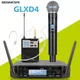 Hohe Qualität! Glxd4 profession elles Dual-Funk mikrofon 600-699MHz System Bühnen leistungen uhf