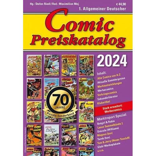 Comic Preiskatalog 2024 HC – Stefan Riedl