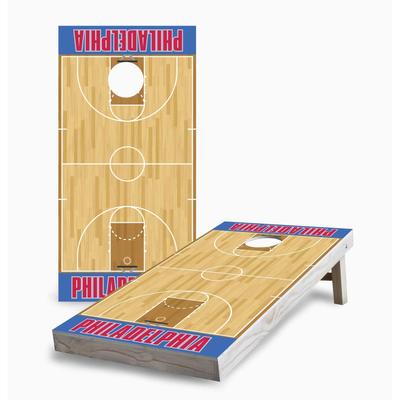 Philadelphia 76ers Cornhole Game (Choose Wraps or Boards)