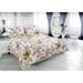 Marina Decoration Rich Printed Stitching Coverlet Bedspread Ultra Soft Summer Bedding Quilt Set, Pink Butterfly and Flower