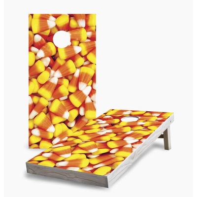 Candy Corn Cornhole Game (Choose Wraps or Boards)