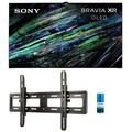 Sony XR65A95L 65 Inch QD-OLED 4K UHD Smart Google TV with AI Upscaling with a Sanus VMPL50A-B1 Tilting Wall Mount for 32 Inch-85 Inch Flat Screen TVs and Walts HDTV Screen Cleaner Kit (2023)