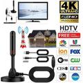 2023 TV Antenna for Digital Antenna for TV 300+ Miles Range with Amplifier Signal Booster 8K 4K TV Antenna Indoor All Digital TVs TV Antenna for Free Channels 16.4ft Coax Cable Indoor/Outdoor