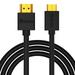 Mini HDMI to Standard HDMI Cable 6 Feet - 4K HDR Support for Cameras and Raspberry Pi