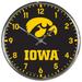 WinCraft Iowa Hawkeyes Chrome Wall Clock