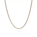 Box Chain Necklace in 18k Yellow Gold, 2.7mm