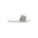 Juicy Couture Sandals: Silver Shoes - Women's Size 6 - Open Toe