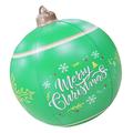 TOVINANNA 4pcs Inflatable Christmas Ball Christmas Outdoor Decoration Xmas Large Balls Christmas Inflatable Ball Ornament Gold Decor Christmas Large Christmas Balls Glowing Ball Plastic Led