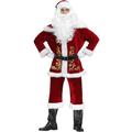 Ibuloule Santa Claus Costume For Men - Men's Suit Costume for Christmas | Christmas Carnival Halloween Cosplay Costume Unisex Onesie