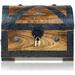 Alcott Hill® Calieb Manufactured Wood Memory Box in Black/Brown/Gray | 6.3 H x 9.5 W x 6.3 D in | Wayfair 3E5991366C934119BE93137736205303