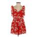 Urban Outfitters Casual Dress: Red Dresses - Women's Size Small