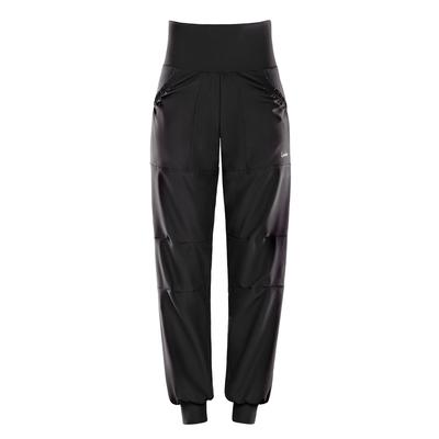Sporthose WINSHAPE "Functional Comfort Leisure Time Trousers LEI101C", Damen, Gr. XS, Normalgrößen, schwarz, 85% Polyester, 15% Elasthan, Hosen, High Waist Image