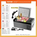 VEVOR Frigoriferi Auto per Viaggi Picnic 15/50L Frigoriferi Portatile Elettrico 45 W Mini Frigo