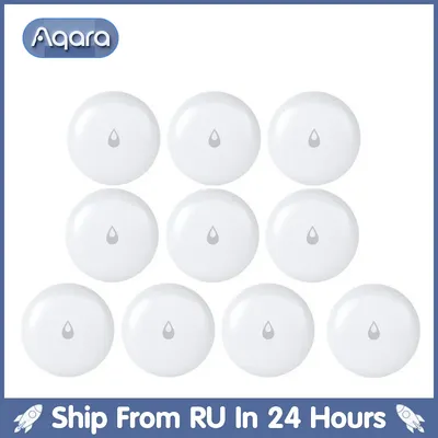 Aqara IP67 Water Immersing Sensor Zigbee Flood Water Leak Detector Alarm Security Soaking Sensor Work With Mi Home Homekit APP