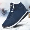 Winter Männer Stiefel Casual Warme Stiefeletten Schuhe für Mann Turnschuhe Winter Plüsch Fell Frau Schuhe Komfortable Plattform Schnee Stiefel