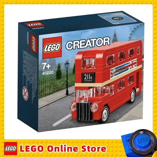Lego Creator Doppeldecker London Bus 40220 Bausteine Ziegel Spielzeug für Kinder Kindertag