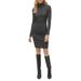 Velma Long Sleeve Turtleneck Dress