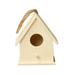 FNGZ Bird Feeders Wooden Box Dox House Bird Box House Bird Box Bird Bird House Patio & Garden Gardening Supplies Brown