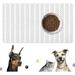 Cloudsfeel Pet Food Mat Dog Cat Bowl Mat for Food and Water Dog Cat Feeding Mat Dog Cat Placemat Dog Food Mats for Floors Waterproof Non-Toxic Easy to Clean and Nonslip Mat for Pet