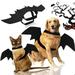 LBS Dog Bat Costume Halloween Pet Costume Bat Wingsuit Cosplay Dog Costume Cat Costume for Party