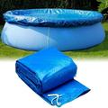 Pool Covers for 6 ft Diameter Above Ground Round Pool Easy Set and Frame Pools Inflatable Pool Covers Hot Tub Spa Pool Blanket Covers Ideal for Waterproof and Dustproof (6 FT)