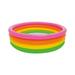 Intex - Children s Inflatable Pool 66 x 18 Rainbow