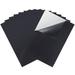 Black Adhesive Back Felt Sheets Fabric Sticky Back Sheets Self-Adhesive Durable and Water Resistant 10 PCS