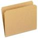 HYYYYH 2-Ply Dark File Folders Straight Cut Top Tab Letter Size BN 100 per Box (RK152) Brown