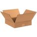 HYYYYH 12 x 12 x 3 Corrugated Cardboard Boxes Flat 12 L x 12 W x 3 H Pack of 25 | Shipping Packaging Moving Storage Box for Home or Business Strong Wholesale Bulk Boxes