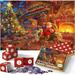 Weloille Advent Calendar Puzzle Christmas Jigsaw Puzzles for Adults Kids 24 Days Countdown Puzzle Advent Calendars for Boys Girls Teens 1000 Pieces Holiday Puzzle