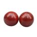 2pcs Rosewood Antistress Hand Massage Wood Ball Massager Roller Acupressure Lower Bloodpressure Promote Blood Circulation (6cm)