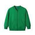Eashery Boys Winter Jacket Water Resistant Puffer Coat Padded Puffer Jacket Long Sleeve Cotton Pullover Tops Boys Outerwear Jackets (Green 18-24 Months)