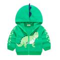 Eashery Kids Baby Girls Boys Jacket Water Resistant Puffer Coat Padded Puffer Jacket Long Sleeve Cotton Pullover Tops Toddler Boy Jackets (Green 3-4 Years)