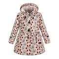 Eashery Baby and Toddler GirlsÃ¢Â€Â™ Jacket Coat Warm Hooded Parka Jacket Baby Boys Girls Top Girls Jacket (Red 2-3 Years)